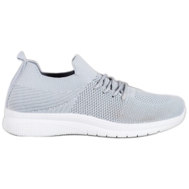 SHELOVET Scarpe sportive basse grigio