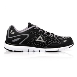Scarpe da corsa con visiera E44217H M 62460-62465 nero grigio