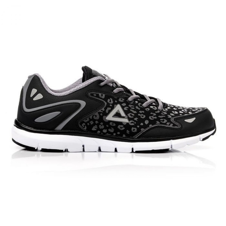 Scarpe da corsa con visiera E44217H M 62460-62465 nero grigio