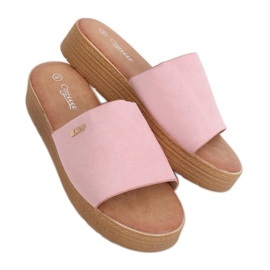 Pantofole rosa da donna rosa G-576 Pink