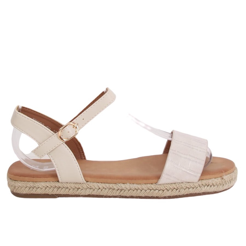 Sandali espadrillas WH939 Beige