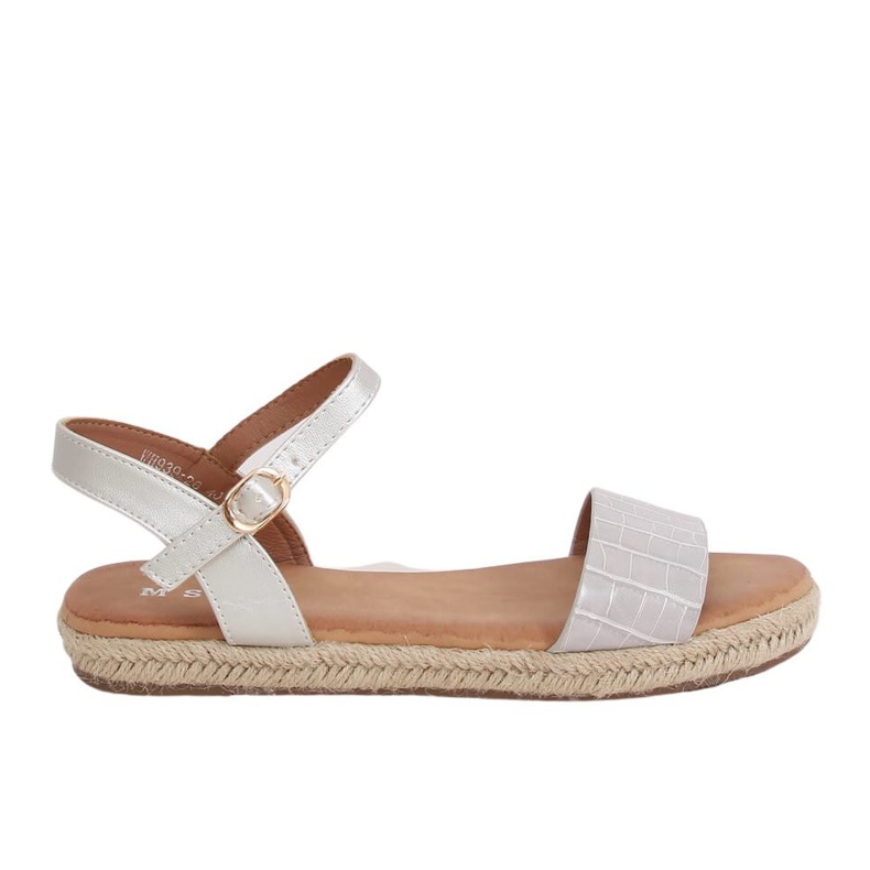 Sandali espadrillas grigie WH939 Grey grigio