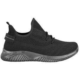 Super Mode Sneakers nere traforate nero