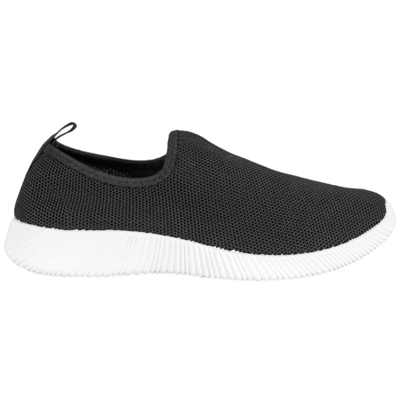SHELOVET Scarpe sportive slip-on nero