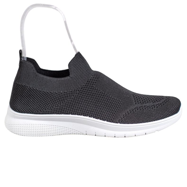 SHELOVET Scarpe da ginnastica senza lacci nero