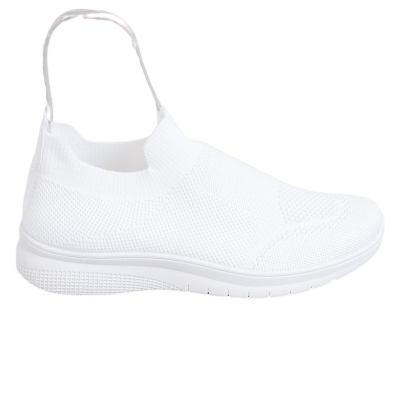 SHELOVET Scarpe da ginnastica senza lacci bianca