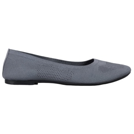 BAOLIKANG Ballerine traforate grigie grigio