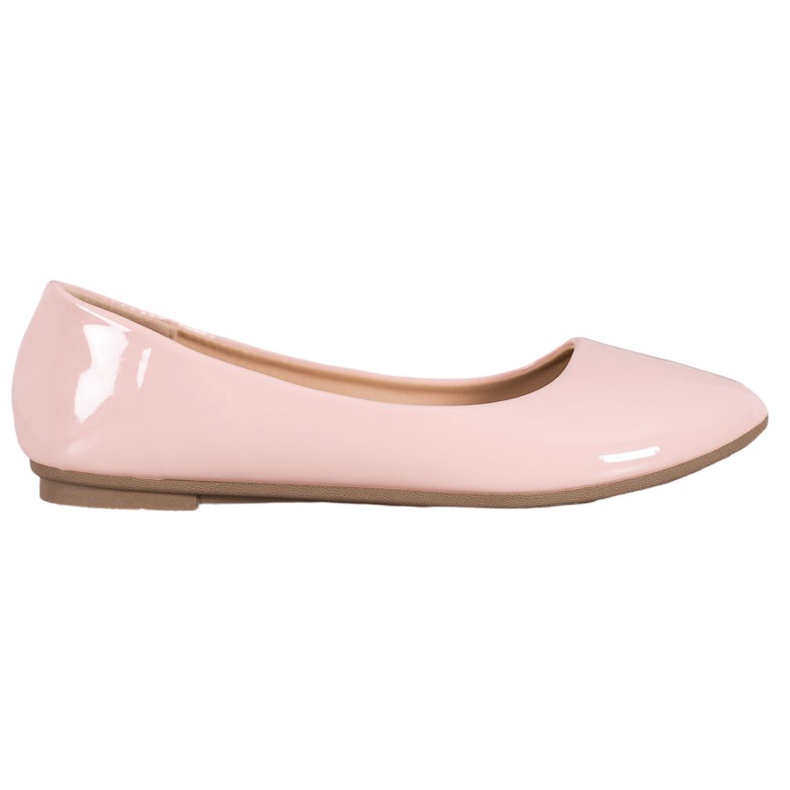 Comer Ballerine laccate rosa
