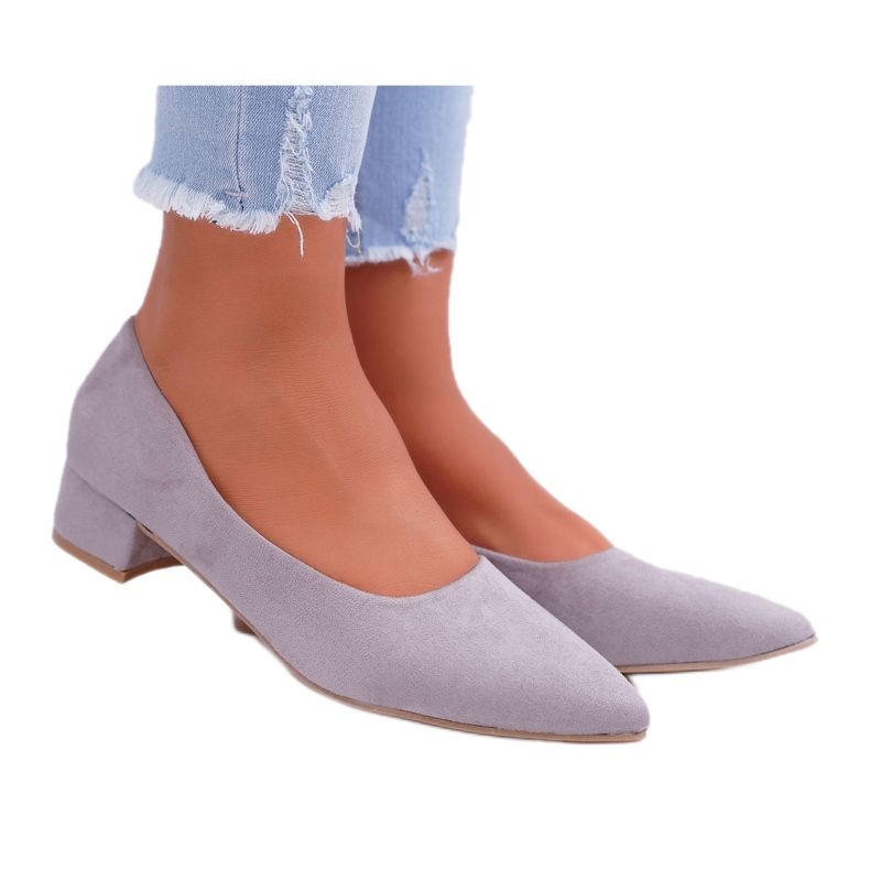 SEA Décolleté Classiche Donna Scamosciato Grigio Rheya