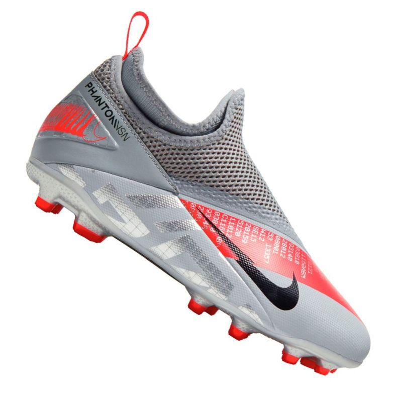 Nike Phantom Vsn 2 Academy Df Mg Jr CD4059-906 scarpe da calcio multicolore grigio