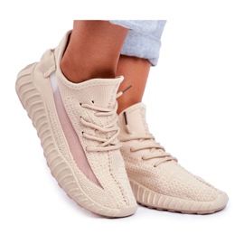 Scarpe sportive da donna, leggere e ariose Beige Lumiere
