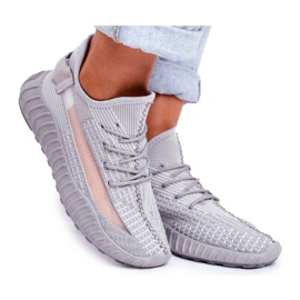 Scarpe sportive da donna, leggere e ariose grigie Lumiere grigio