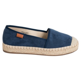 Goodin Espadrillas traforate blu navy