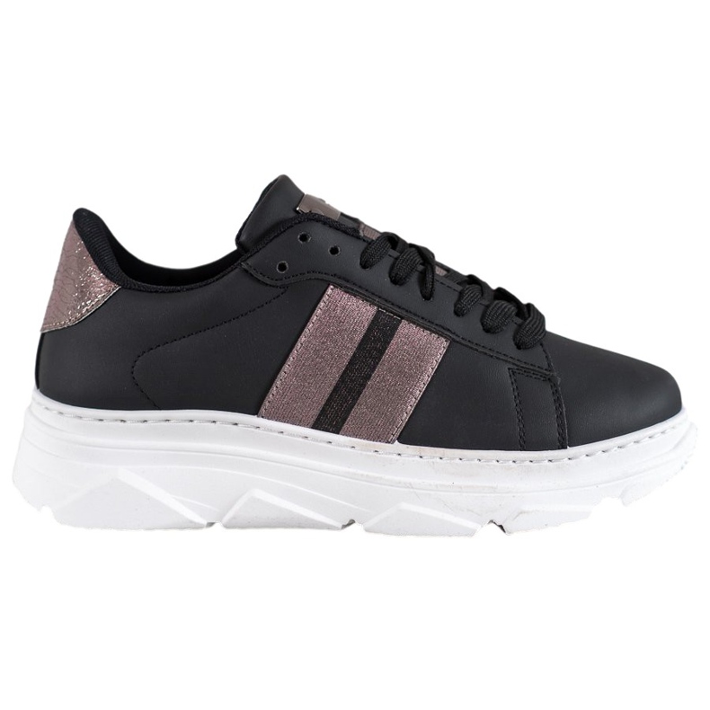Weide Scarpe Da Ginnastica Sulla Piattaforma nero multicolore