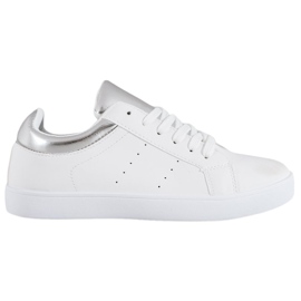 Scarpe sportive bianche bianco grigio