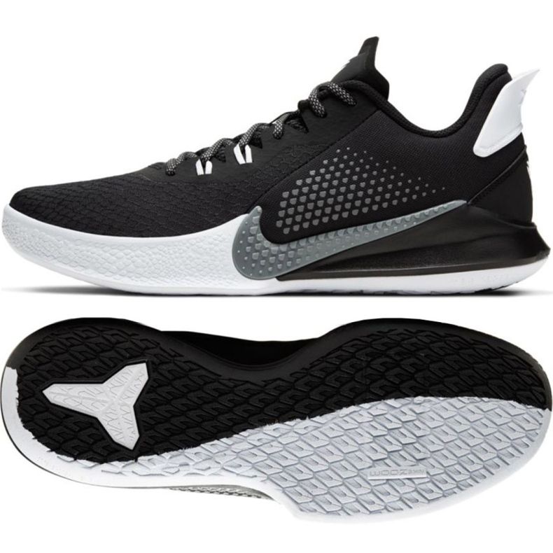 Scarpe da basket Nike Mamba Fury M CK2087 001 nero nero