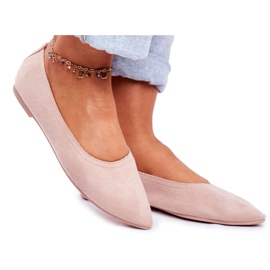 PS1 Ballerine Donna Eco-Suede Beige Bellissima