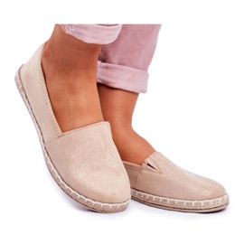 NEWS Espadrillas Slip-On Beige Lapu Lapu da donna