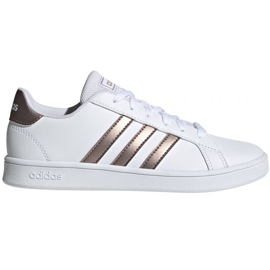 Scarpe adidas Grand Court Jr EF0101 bianca nero