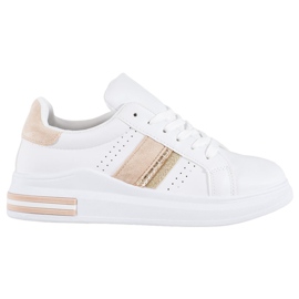 SHELOVET Sneakers in ecopelle bianco