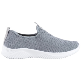 SHELOVET Scarpe sportive traforate grigio
