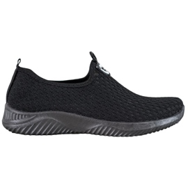 SHELOVET Scarpe sportive traforate nero