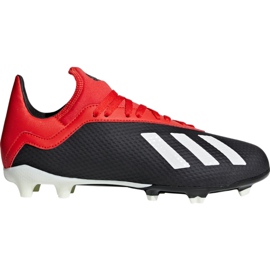 Scarpe da calcio Adidas X 18.3 Fg Jr BB9370 rosso