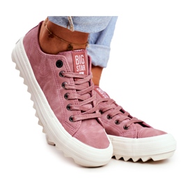 Sneakers da donna Big Star Rosa GG274111