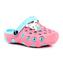 Pantofole Bambini Schiuma Crocs Red Rabbit Zoë rosso blu