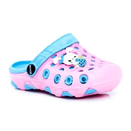 Pantofole Bambini Schiuma Crocs Coniglio Rosa Zoë