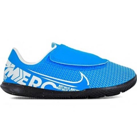Nike Mercurial Vapor 13 Club Ic PS (V) Jr AT8170-414 scarpe da calcio blu blu