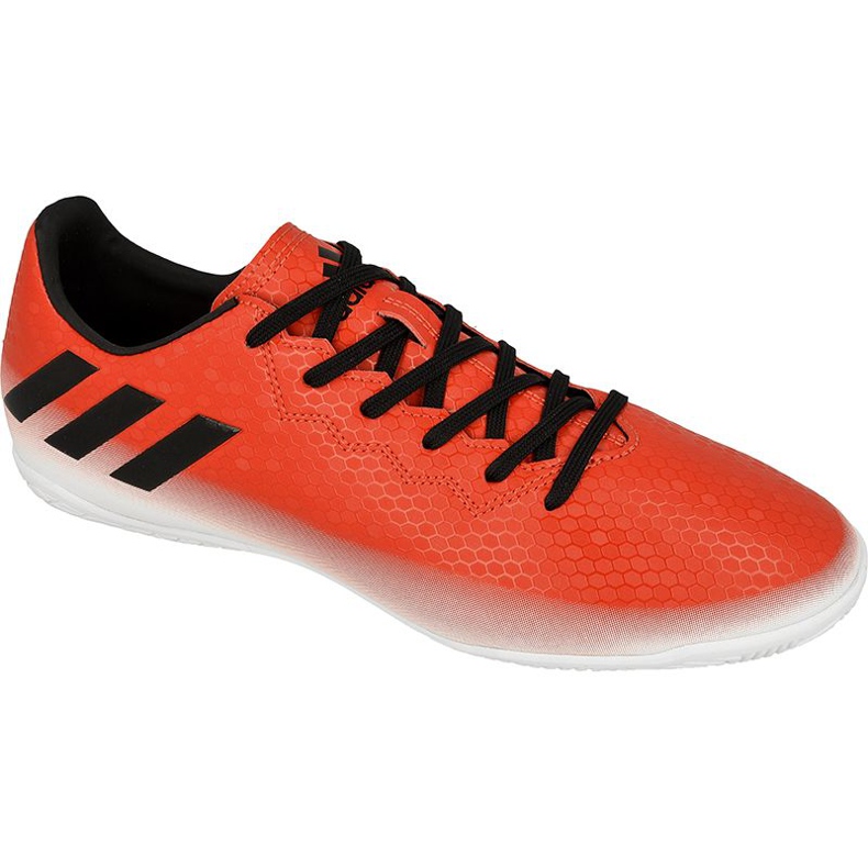Scarpe indoor adidas Messi 16.4 In M BA9026 rosso arance e rosse