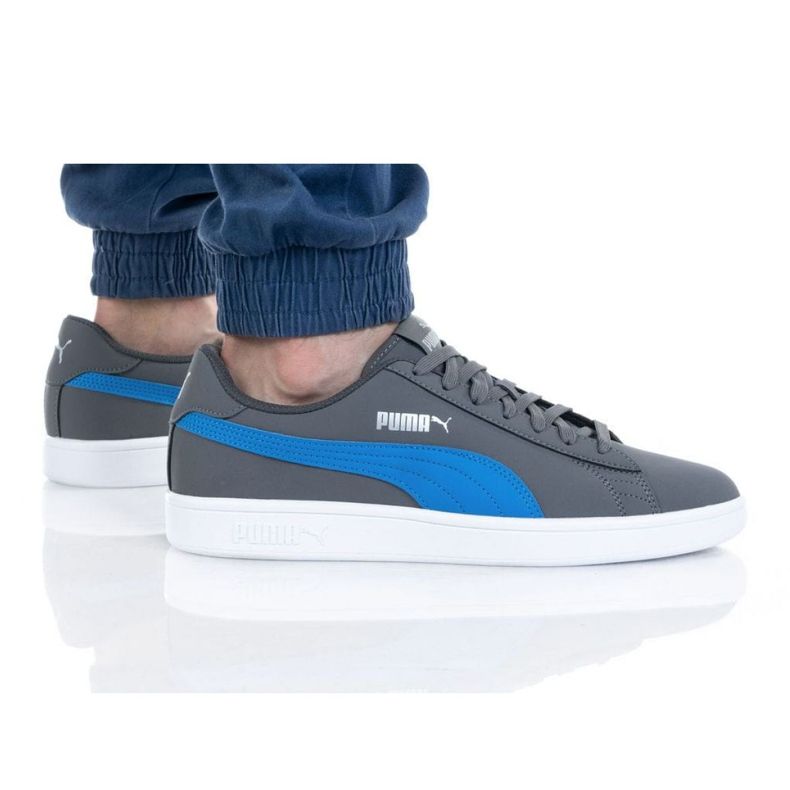 Scarpe Puma Smash V2 Buck M 365160 25 blu grigio