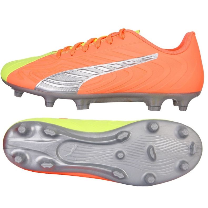 Scarpe da calcio Puma One 20.4 Osg FG / AG M 105966 01 multicolore arancia