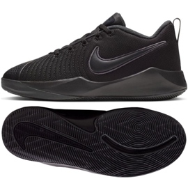 Scarpe Nike Team Hustle Quick 2 Jr AT5298-001 nero nero