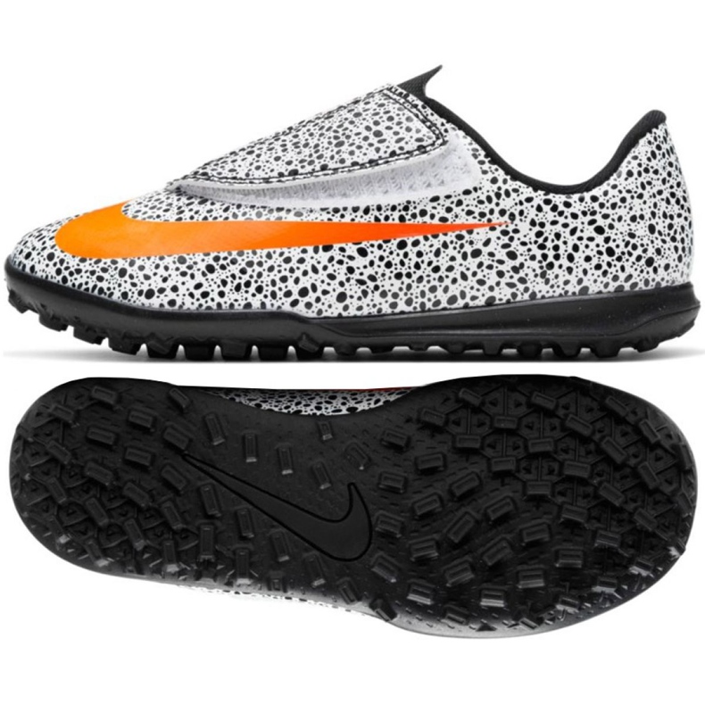 Nike Mercurial Vapor 13 Club CR7 Tf Jr CV3318-180 scarpe da calcio multicolore arancia