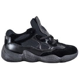 SHELOVET Scarpe da ginnastica nere nero