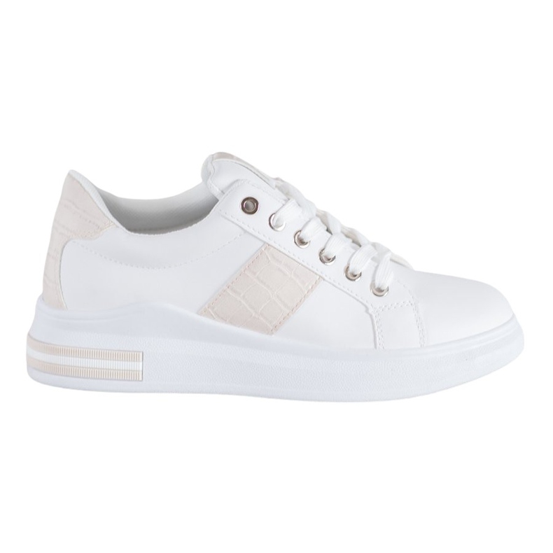 RTX WALK Sneakers Con Inserti Beige bianca rosa