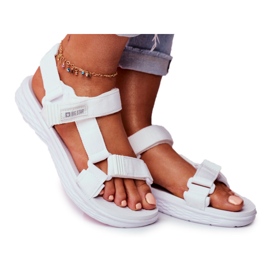 Sandali da donna Big Star White FF274A603 bianco