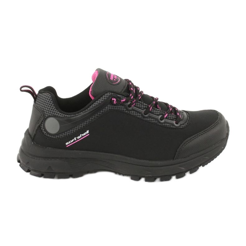 Scarpe sportive softshell impermeabili American Club HL05 nero rosa