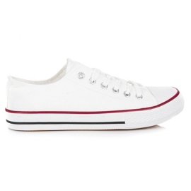 SHELOVET Scarpe da ginnastica bianche bianco