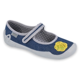 Scarpe per bambini Befado 114Y399 blu navy grigio