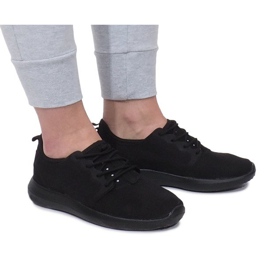 Scarpe da corsa sportive F368-1 Nere nero