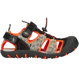 Sandali 4F Jr HJL20 JSAM002 90S nero arancia multicolore