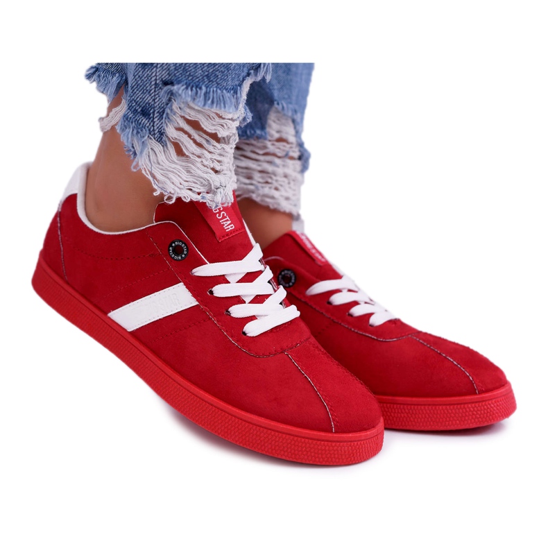 Scarpe Sportive da Donna Big Star Rosse DD274622 rosso