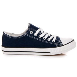 SHELOVET Scarpe da ginnastica blu navy
