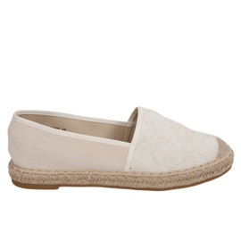 Espadrillas beige da donna BB29 Beige II Quality
