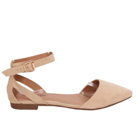 Ballerine con fibbia beige CL73P Beige II Quality