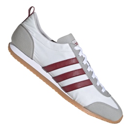 Scarpe Adidas Vs Jog M FX0092 bianco rosso multicolore