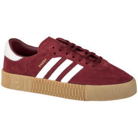 Adidas Originals Sambarose W F36268 scarpe rosso grigio